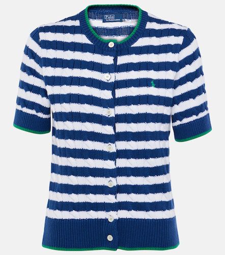 Cardigan rayé en coton - Polo Ralph Lauren - Modalova