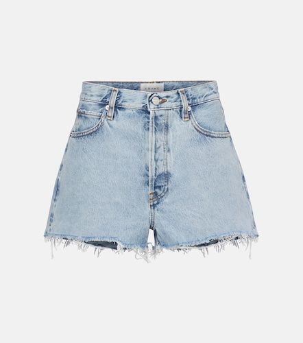 Short Dare à taille haute en jean - Frame - Modalova