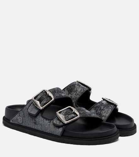 Mules Arizona en velours - Birkenstock 1774 - Modalova