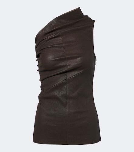 Top Athena en cuir et coton - Rick Owens - Modalova