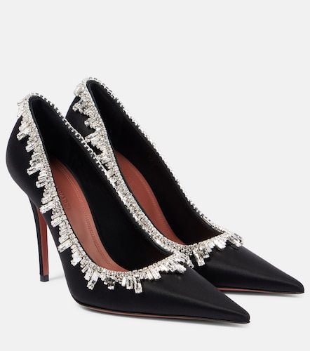 Escarpins Begumissima 105 en satin - Amina Muaddi - Modalova