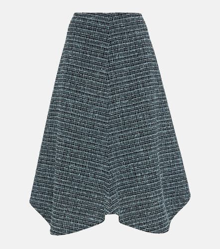 Jupe midi asymétrique en tweed - Bottega Veneta - Modalova