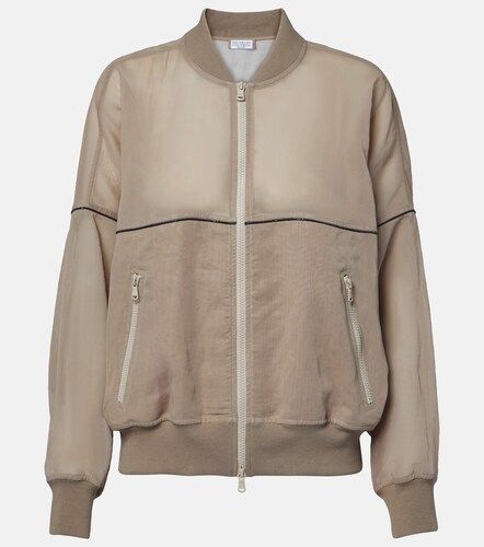 Veste bomber en coton - Brunello Cucinelli - Modalova