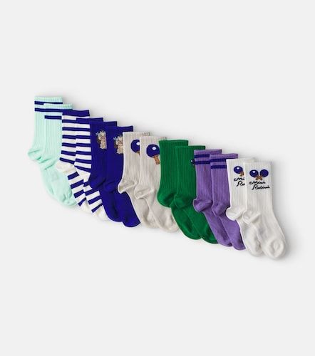Set de 7 paires de chaussettes en coton mélangé - Mini Rodini - Modalova
