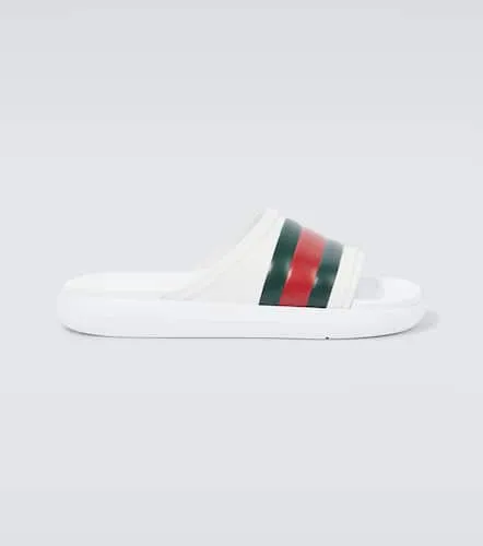 Gucci Mules Web - Gucci - Modalova