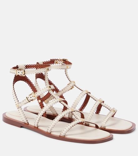 Zimmermann Sandales Goldie en cuir - Zimmermann - Modalova