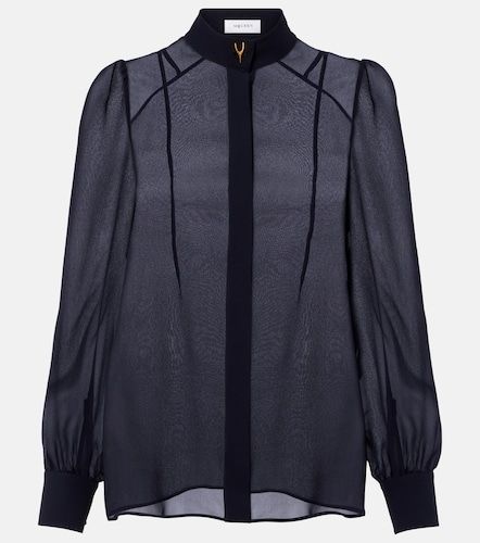 McQueen Chemise Wishbone en soie - McQueen - Modalova