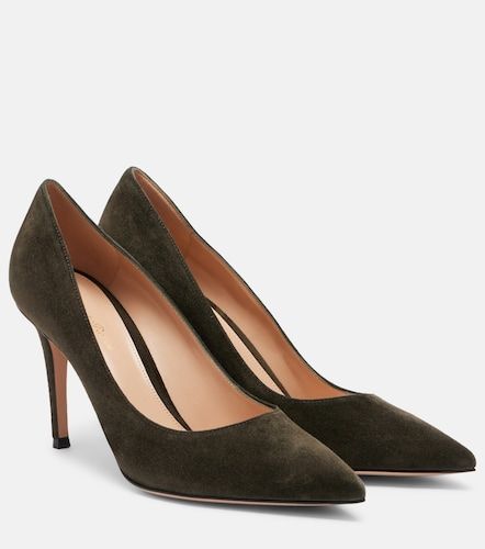 Escarpins Gianvito en daim - Gianvito Rossi - Modalova