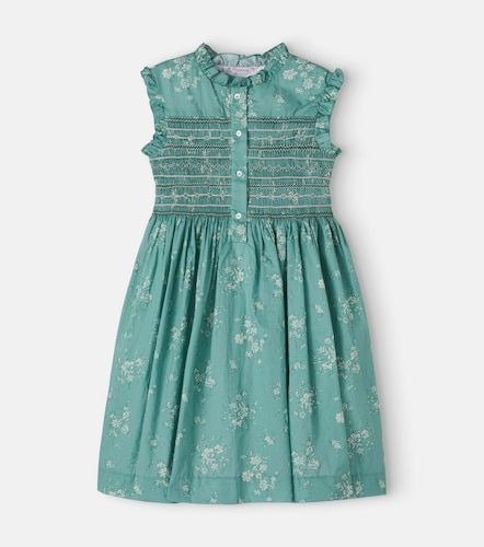 Robe Fabiola en coton à fleurs - Bonpoint - Modalova