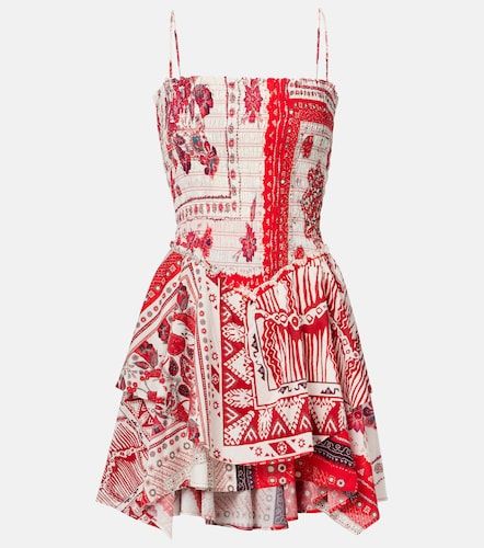 Robe Anka imprimée en coton - Marant Etoile - Modalova
