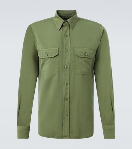 Tom Ford Chemise en coton et soie - Tom Ford - Modalova