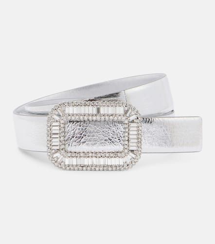 Ceinture Pilgrim en cuir métallisé - Roger Vivier - Modalova