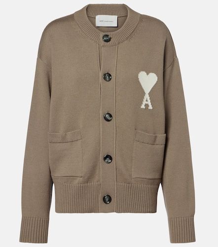 Cardigan Ami de Coeur en laine et coton - Ami Paris - Modalova