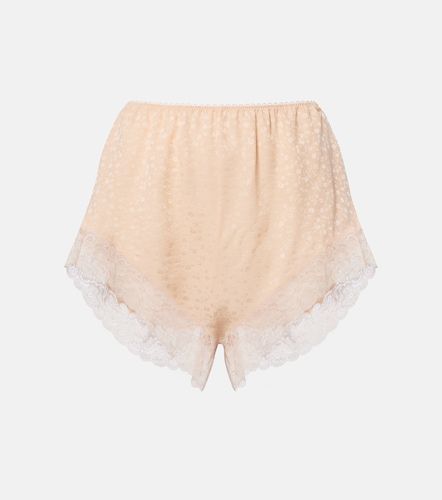 Chloé Short en soie à dentelle - Chloe - Modalova