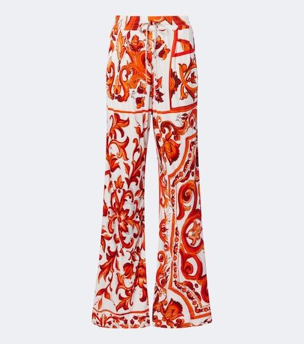 Pantalon ample Majolica - Dolce&Gabbana - Modalova