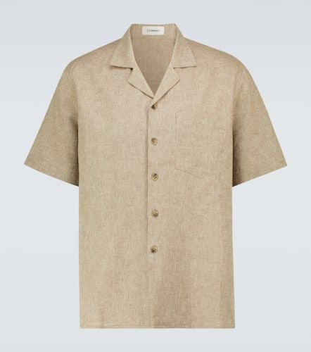Chemise à manches courtes Cuban en coton - Commas - Modalova