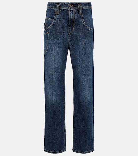 Jean ample à taille mi-haute - Brunello Cucinelli - Modalova