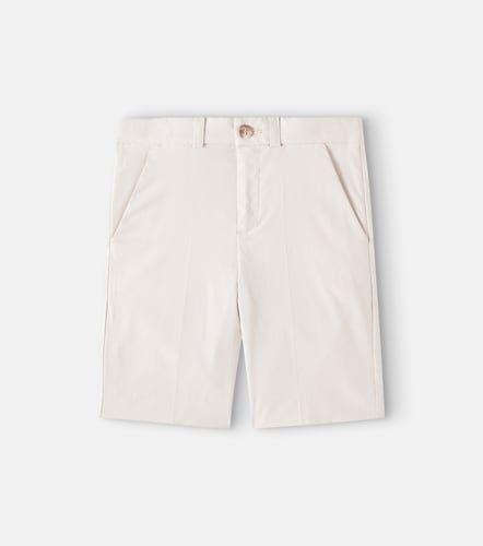 Short Calvin rayé en coton mélangé - Bonpoint - Modalova