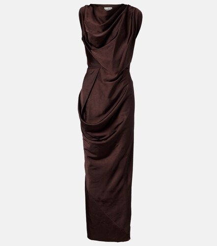 Robe longue Long Fond en satin - Vivienne Westwood - Modalova