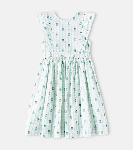 Robe Nina en coton à fleurs - C'era Una Volta - Modalova
