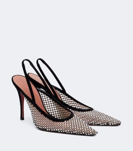 Escarpins slingback Felicia à ornements - Amina Muaddi - Modalova