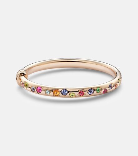 Bracelet jonc Iconica en or rose 18 ct et pierres précieuses - Pomellato - Modalova