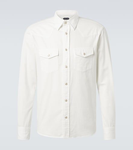 Chemise en popeline de coton - Tom Ford - Modalova