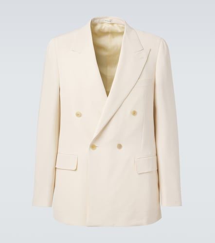 Veste de costume Pietro en soie et coton mélangés - Umit Benan - Modalova