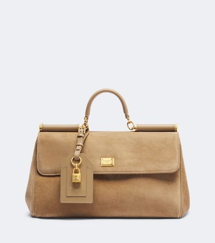 Sac My Sicily Medium en daim - Dolce&Gabbana - Modalova