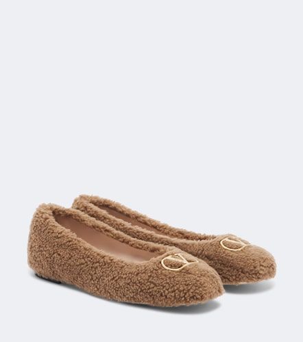 Ballerines VLogo en teddy - Valentino Garavani - Modalova