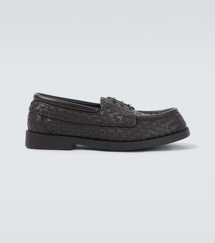 Chaussures bateau Pier en cuir Intrecciato - Bottega Veneta - Modalova
