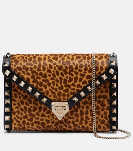 Sac à bandoulière Rockstud Mini en cuir - Valentino Garavani - Modalova