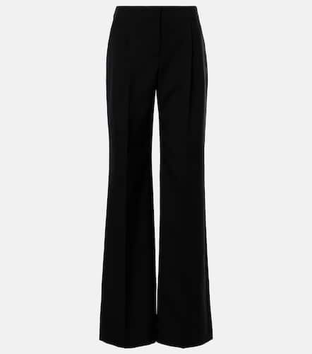 Pantalon ample à taille haute en laine - Alexander McQueen - Modalova