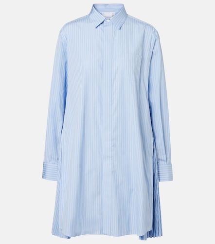 Sacai Robe chemise rayée en coton - Sacai - Modalova
