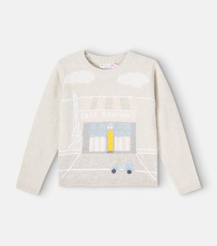 Pull Jodora brodé en laine - Bonpoint - Modalova