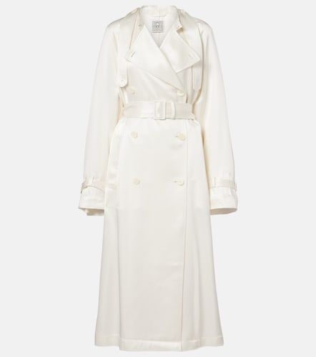 Toteme Trench-coat en satin - Toteme - Modalova