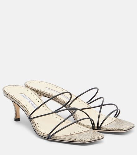 Mules Ninfe 50 en cuir - Manolo Blahnik - Modalova