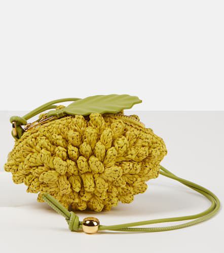 Porte-monnaie Paula’s Ibiza Lemon en raphia - Loewe - Modalova