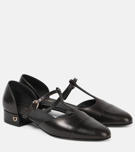 Ballerines Linette en cuir - Ferragamo - Modalova