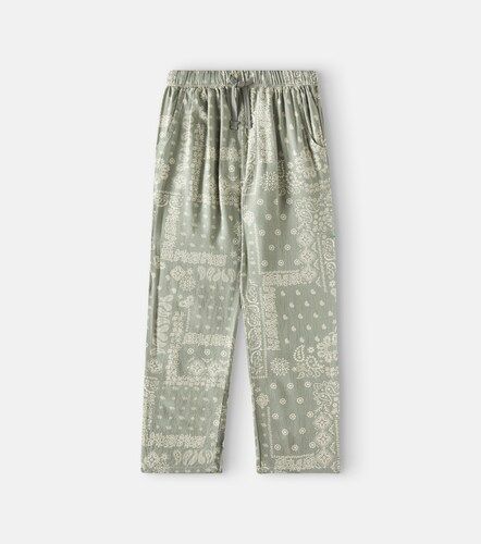 Pantalon Ethan en lin et coton à imprimé - Rylee + Cru - Modalova