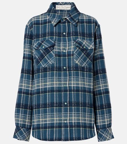 Chemise en cachemire à carreaux - God's True Cashmere - Modalova