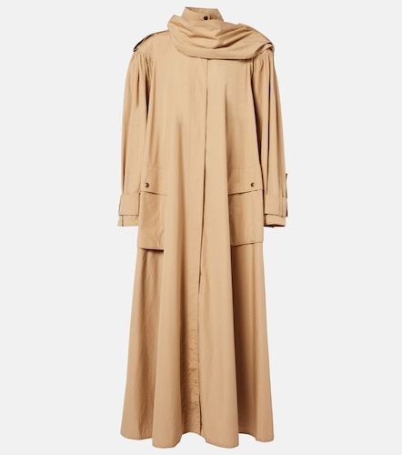 Chloé Manteau en coton avec écharpe - Chloe - Modalova