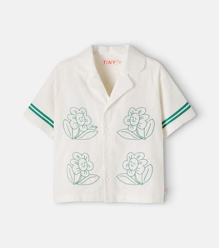 Chemise Daisies en lin et coton - Tinycottons - Modalova