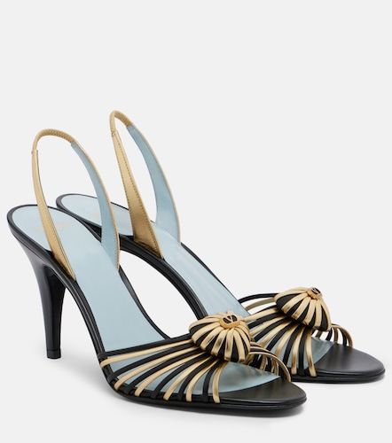 Sandales slingback Cœur Royal en cuir - Valentino Garavani - Modalova
