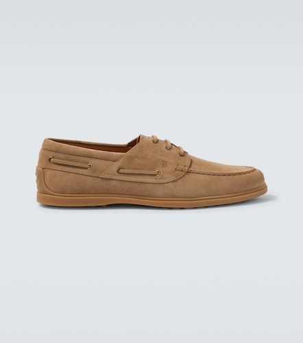 Chaussures bateau Gommino en daim - Tod's - Modalova