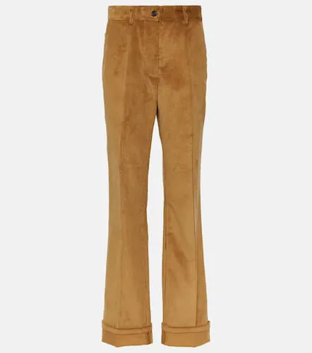 Pantalon en velours côtelé de coton - Miu Miu - Modalova