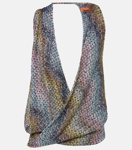 Missoni Top en lamé à sequins - Missoni - Modalova