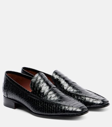 Mocassins Vincent en cuir embossé - Paris Texas - Modalova