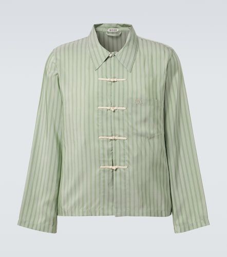 Chemise Sylvan en soie à rayures - Bode - Modalova