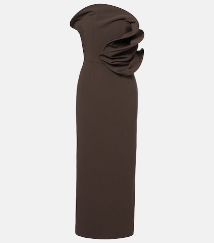 Robe longue en laine mélangée - Magda Butrym - Modalova